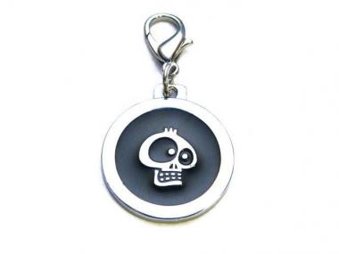 Anhänger - Totenkopf schwarz 