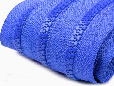 Profilreißverschluss 5mm mittelblau 5m