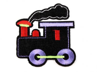 Applikation Lok Filz schwarz 