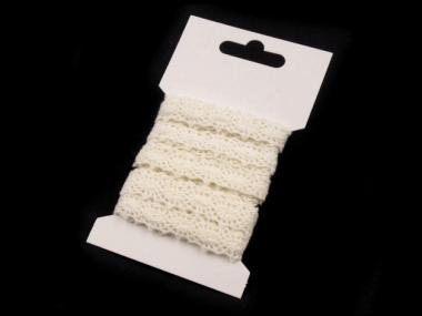 3m Klöppelspitze 12mm beige 