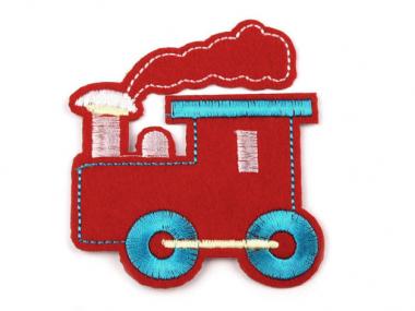 Applikation Lok Filz rot 