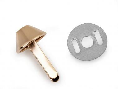 Taschenfüße 12x 22 Kegel gold 