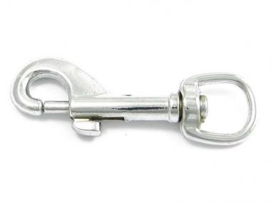 5 Karabinerhaken 15mm runder Öse 