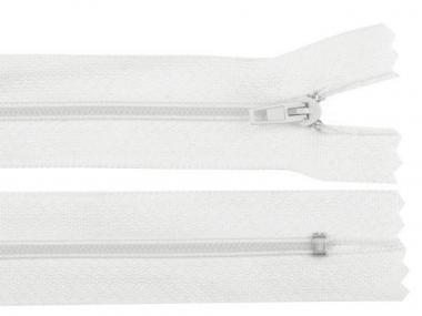 Reißverschlüsse 40cm weiss 5 Stück