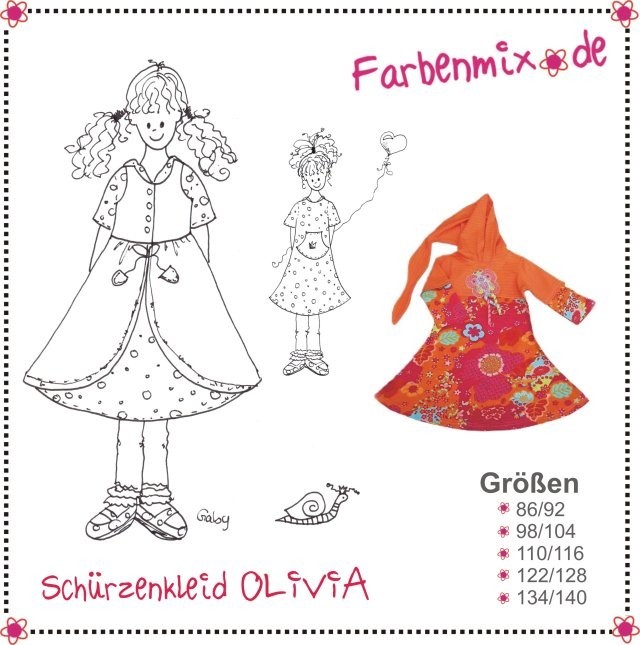 OLIVIA PapierSchnittmuster 