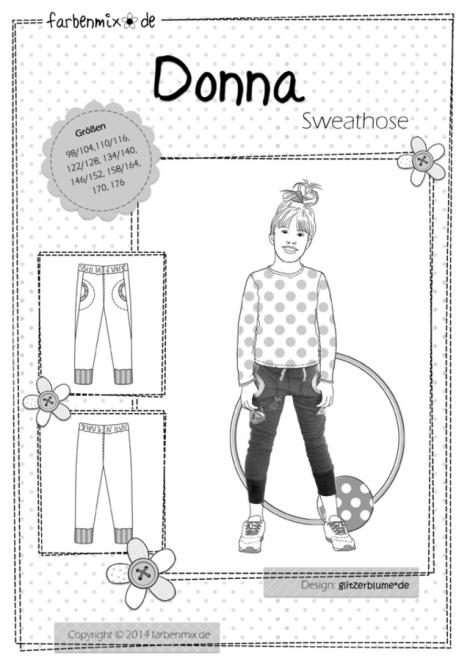 DONNA, PapierSchnittmuster 