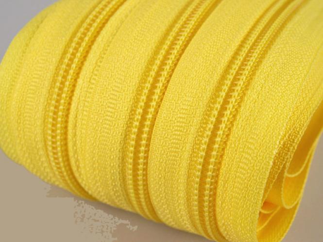 endlos Reißverschluss 5mm zitrus 