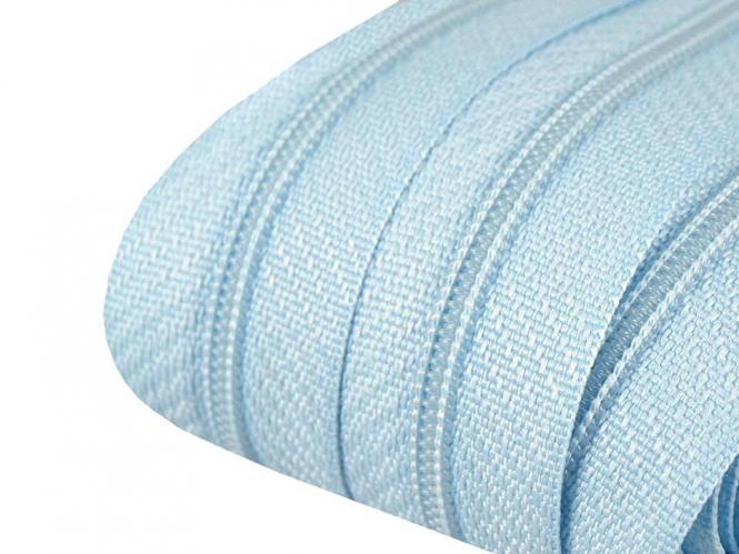 200m endlos Reißverschluss 3mm hellblau 