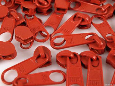 Zipper für 3mm RV terrakotta 10 Stück