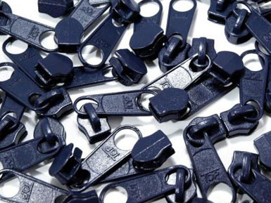 Zipper für 3mm RV dunkelblau 