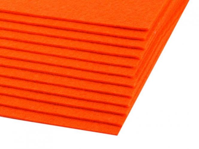 Filz 20 x 30cm 1,5-2mm orange 