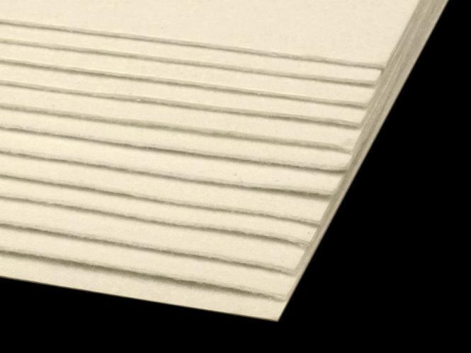 Filz 20 x 30cm 1,5-2mm creme 