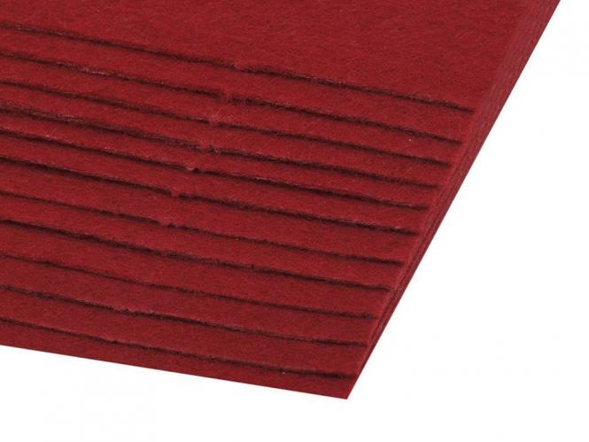 Filz 20 x 30cm 1,5-2mm bordeaux 