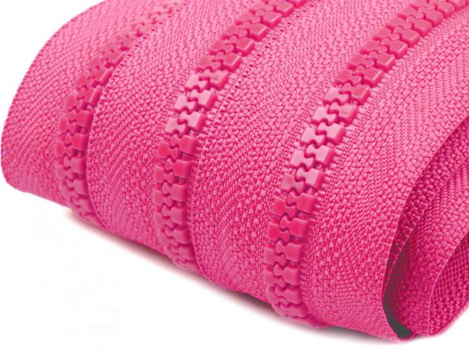 Profilreißverschluss 5mm pink 5m