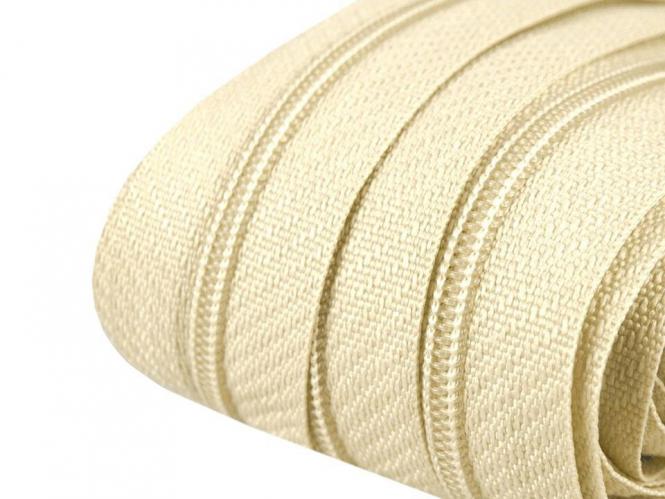 200m endlos Reißverschluss 3mm creme 