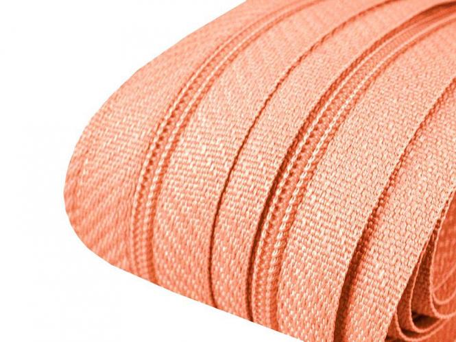 200m endlos Reißverschluss 3mm apricot 
