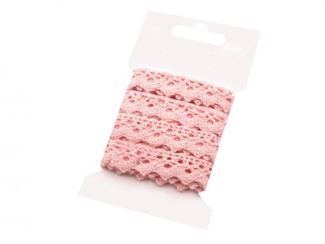 3m Klöppelspitze 15mm rosa 