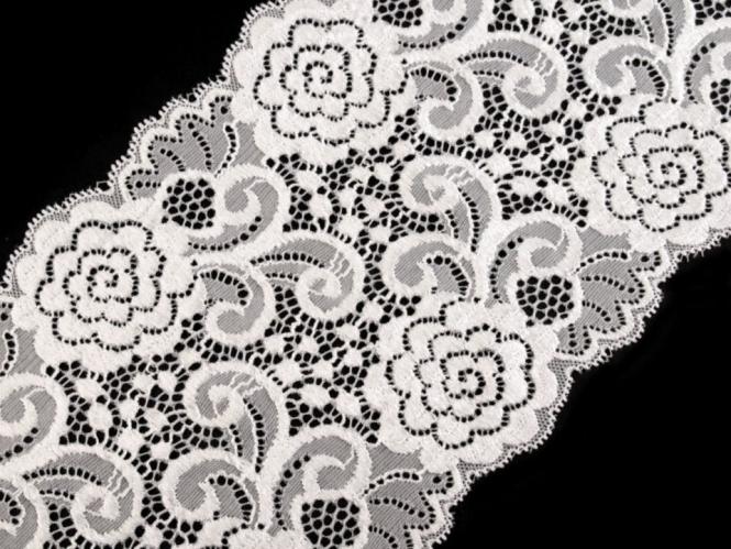 Spitze elastisch Breite 160 mm weiss 