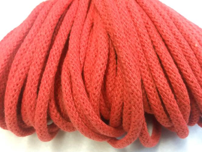 Baumwollkordel rot 3m