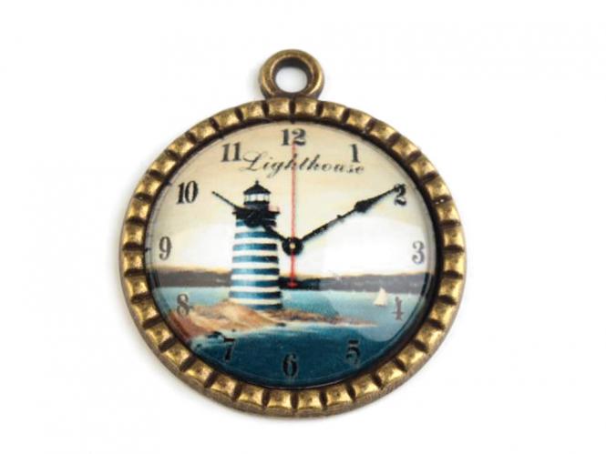 Anhänger Leuchtturm Zifferblatt 