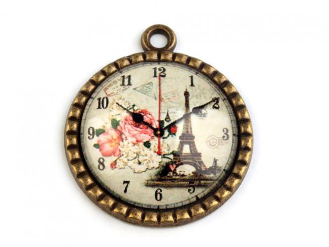 Anhänger Eifelturnturm Zifferblatt 