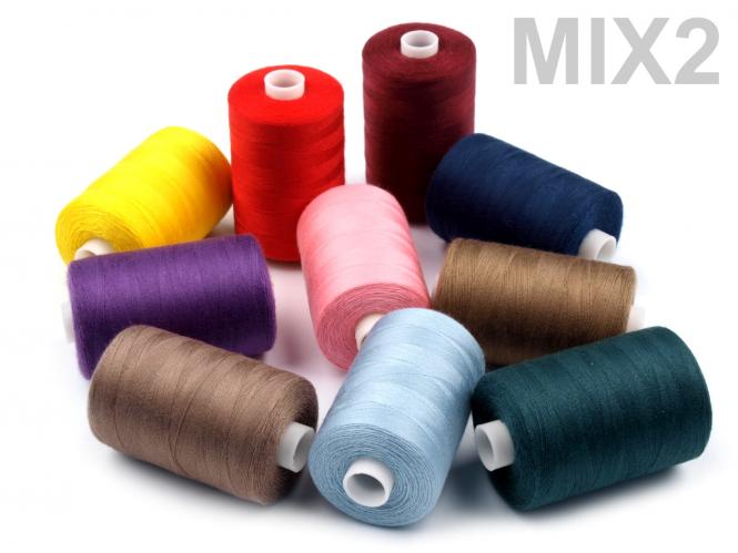 1000m Nähgarn 40/2 Mix 2 