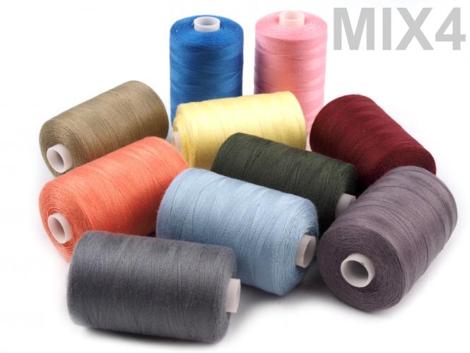 1000m Nähgarn 40/2 Mix 4 