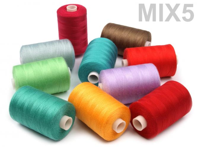 1000m Nähgarn 40/2 Mix 5 