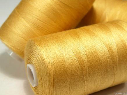 1000m Nähgarn 40/2 goldgelb 