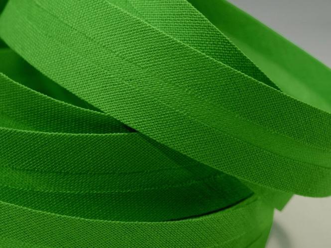 Baumwollschrägband grasgürn 