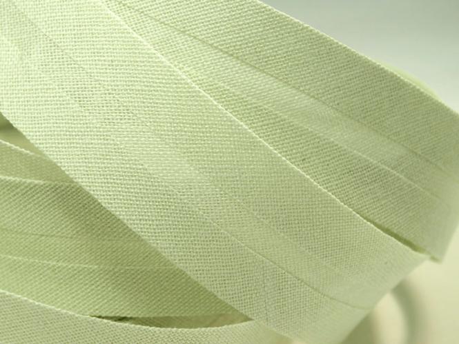 Baumwollschrägband lindgrün 