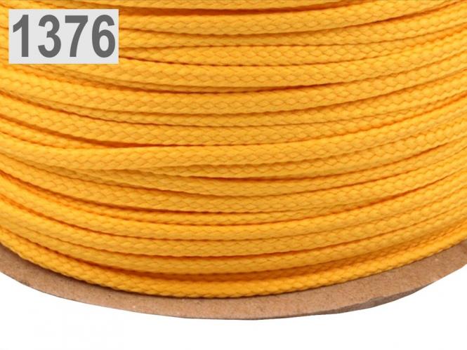Polyesterschnur Ø4 mm gelb 10m 