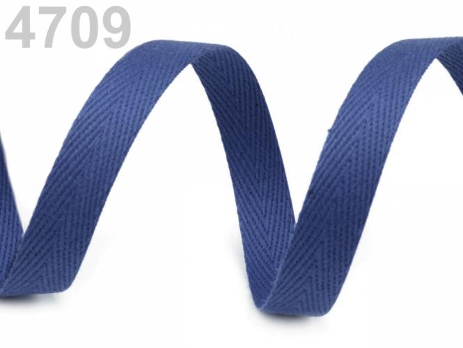 Köperband 10mm royalblau 