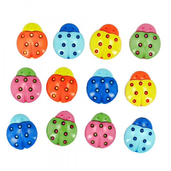 Dress It Up Knöpfe Marienkäfer 