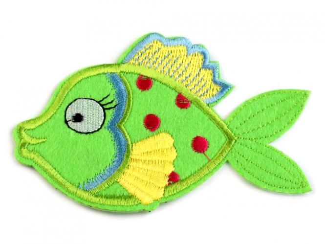 Applikation Fischli hellgrün 