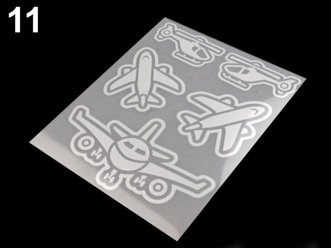 reflektierende Aufbügler Flugzeuge 