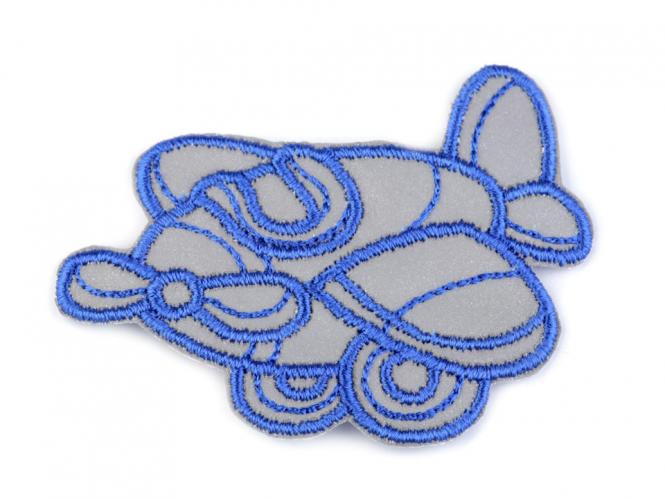 Applikation Flugzeug reflektierend 