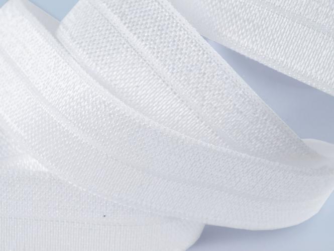 Faltgummi Breite 18mm weiß 