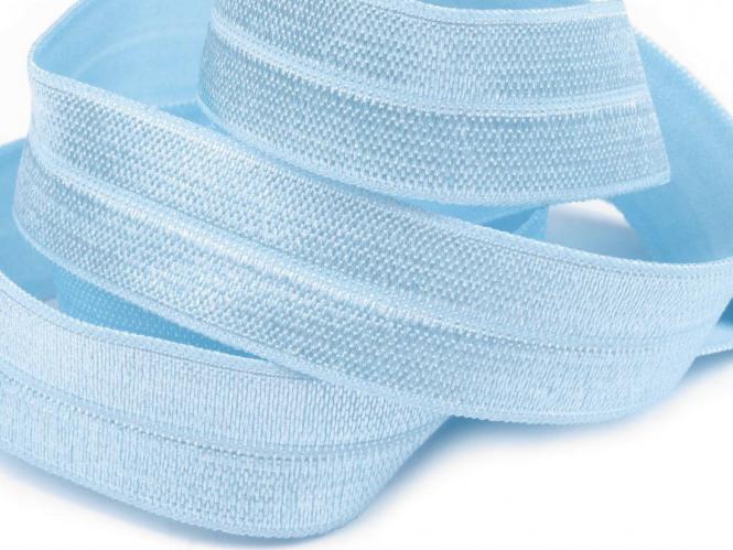 Faltgummi Breite 18mm hellblau 