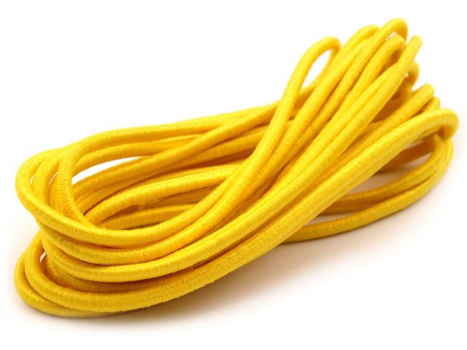 3m Gummikordel 3mm gelb 