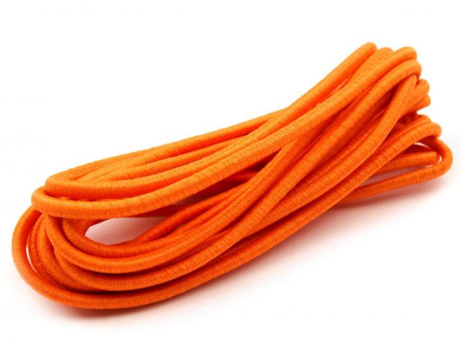 3m Gummikordel 3mm neonorange 