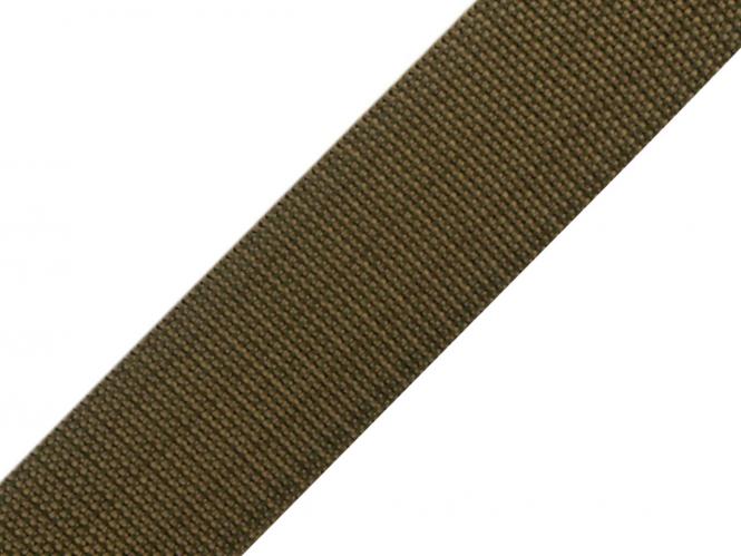 Gurtband 15mm khaki 5m