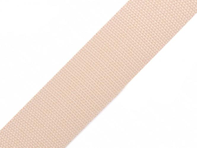 Gurtband 25mm creme 