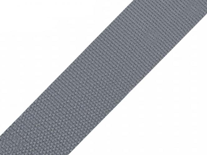 Gurtband 15mm grau 