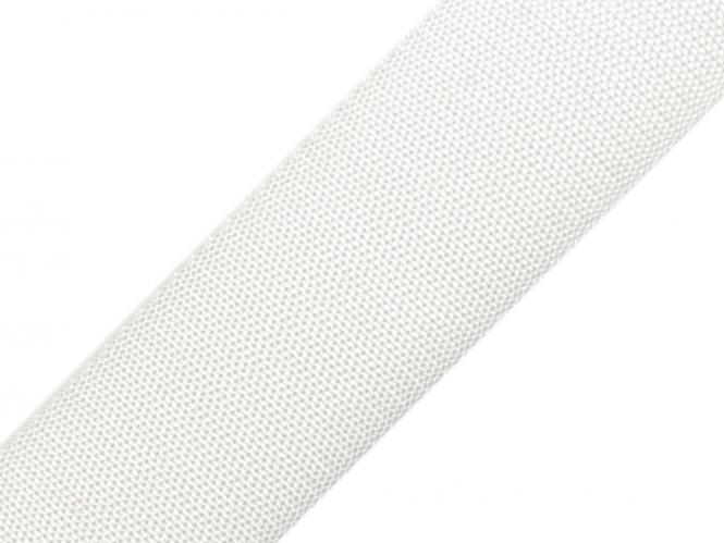 Gurtband 10mm weiß 