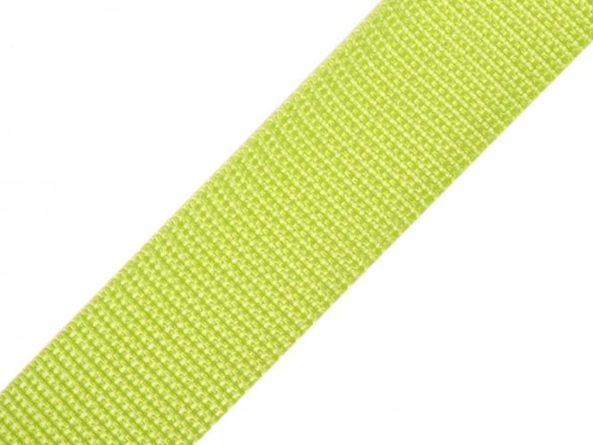 Gurtband 30mm lime 25m