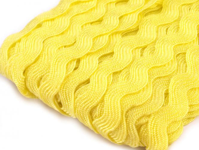 25m Zackenlitze 5mm gelb 