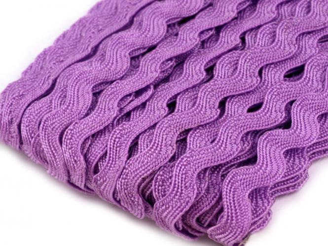 25m Zackenlitze 5mm lavendel 