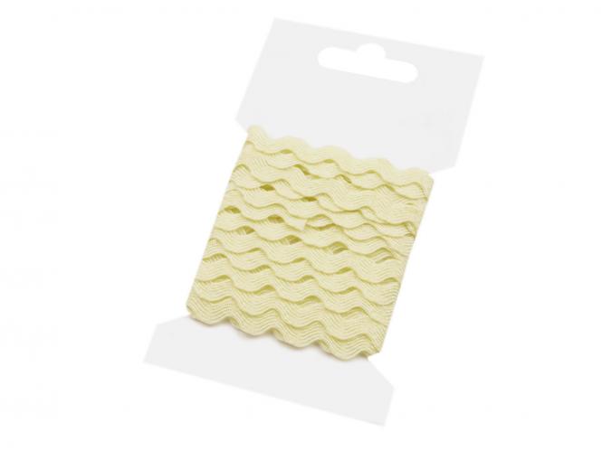 3m Zackenlitze auf Karte beige 