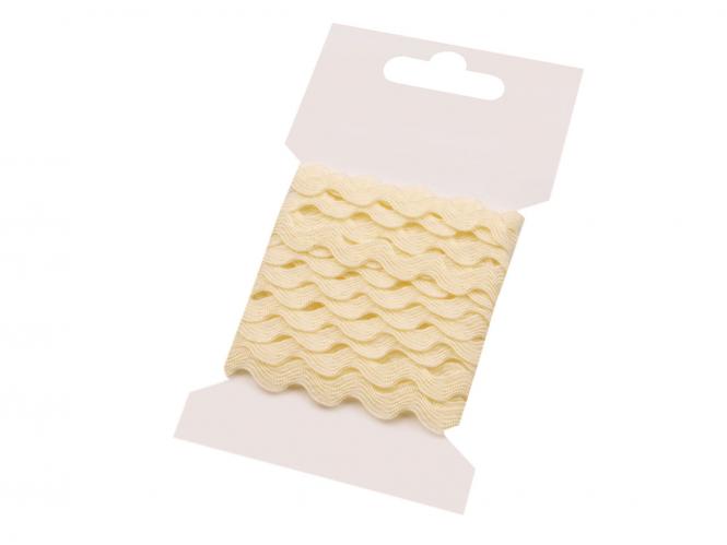 3m Zackenlitze auf Karte eierschale 